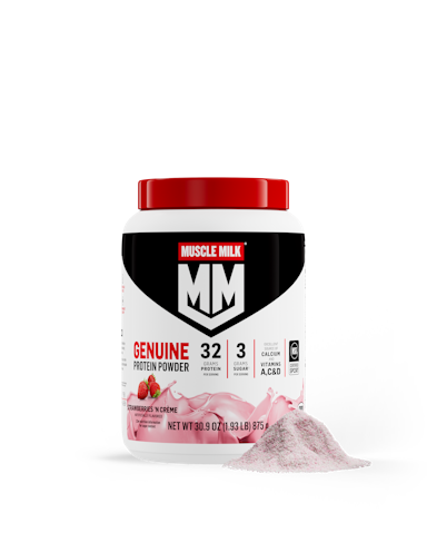 Muscle Milk Strawberry N Creme Canister Product Tile